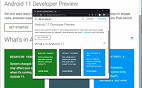 Android 11 Developer Preview: Primeiro BETA pode estar próximo.