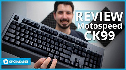 Review Motospeed CK99 | Teclado mecânico óptico por menos de R$300