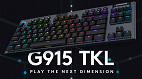 Logitech lança teclado G915 TKL no Brasil