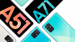 Samsung Galaxy A51 e Galaxy A71 ganham novos recursos de câmera e sistema