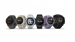 Garmin adiciona carregamento solar a três linhas de smartwatch