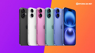 iPhone 16 em todas as cores