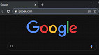 Google está testando o modo escuro para pesquisas na web em PCs