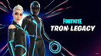 Fortnite ganha skins de Tron e Light Cycles