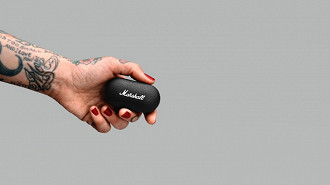 Fones de ouvido in-ear True Wireless Marshall Mode II. Fonte: Marshall