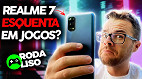 Realme 7 5G com Mediatek Dimensity 800U é bom para jogos? - Roda Liso