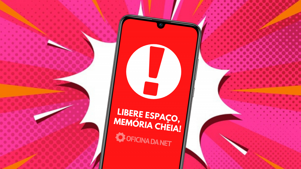 Temos cinco dicas para liberar espaço do seu celular, sem apagar nada dos seus arquivos. (Imagem: Oficina da Net)