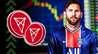 Messi no PSG? Criptomoeda do Paris Saint-Germain dispara e bate recorde