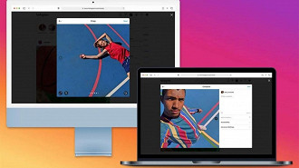 A novidade pode ser aproveitada pelo navegador e aplicativo para desktop. (Crédito: Instagram/Reprodução)