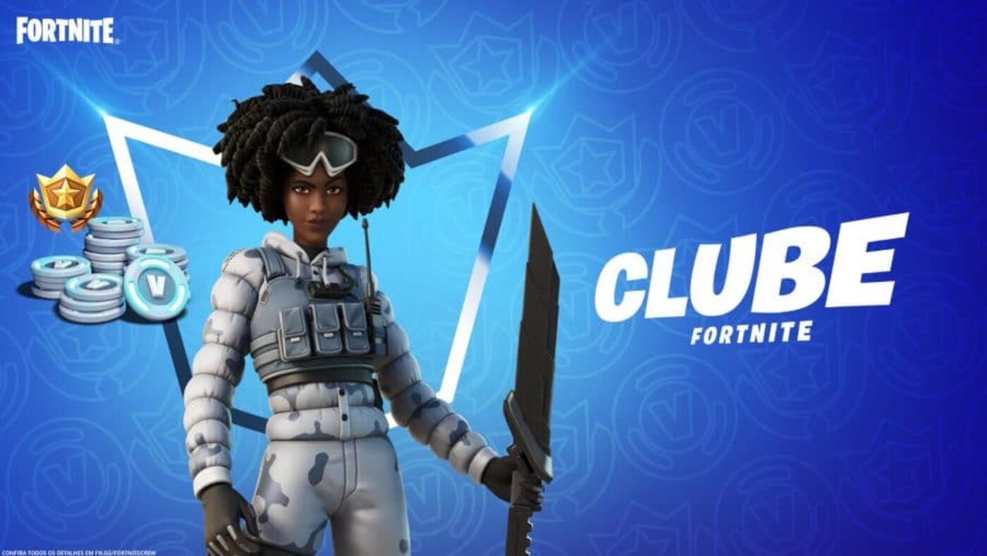 Vi é a nova skin exclusiva do Clube Fortnite em fevereiro - Millenium