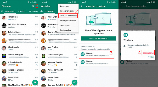 Whatsapp Web Veja Duas Formas Para Desconectar Do Computador 6316
