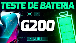 Moto G200: Quanto tempo dura a bateria? - Teste de bateria