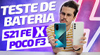 Samsung Galaxy S21 FE bateria: quanto tempo dura? - Teste de bateria