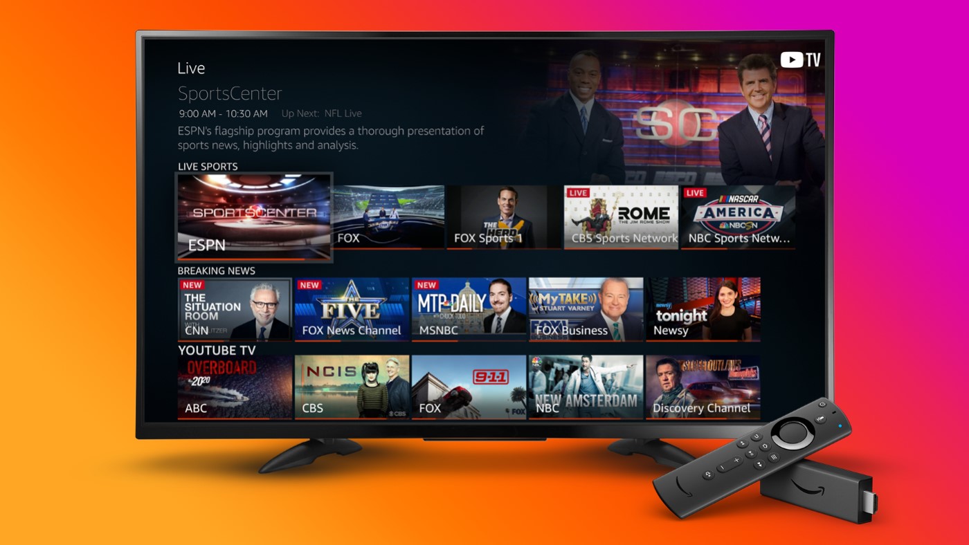 Amazon Fire TV Stick ganha opção de personalizar o guia de canais de TV ao vivo