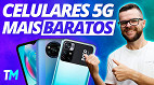 Os 5 celulares 5G mais baratos para comprar no Brasil