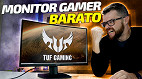 Monitor Gamer curvo barato? É o TUF GAMING VG24VQE da ASUS / Review|Análise