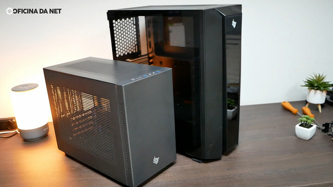 PC compacto no Brasil sem gastar muito? Review Gabinete Pichau HX100