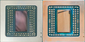 Novo processador Oberon Plus (6nm) vs Antigo Oberon (7nm). Fonte: angstronomics