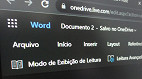 Modo escuro chega para Word na Web (navegadores)