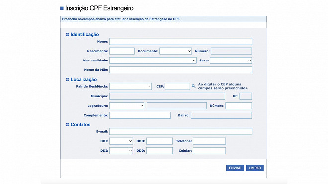 Como Tirar A Primeira Ou Segunda Via Do Cpf Pela Internet 6569