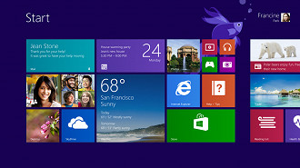 Interface do Windows 8.1