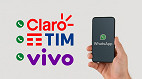 Qual o WhatsApp das operadoras: Vivo, Claro e TIM?