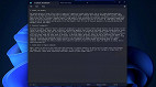Bloco de Notas ganha abas no Windows 11