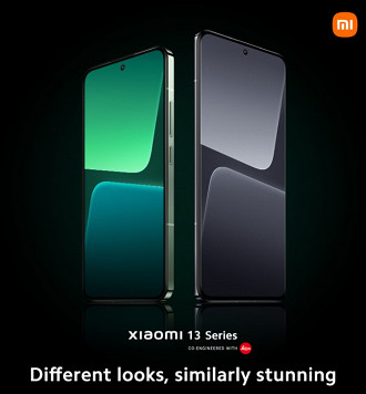 O Xiaomi 13 e 13 Pro integram o mesmo design, porém com tamanho diferentes