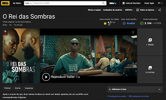 Rei das Sombras IMDb