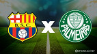 Barcelona-EQU x Palmeiras: onde assistir ao vivo o jogo da Libertadores