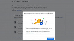 Não é mais necessário utilizar senhas para acessar sua conta Google