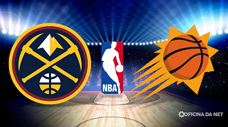 Onde assistir NBA - Denver Nuggets x Phoenix Suns - Jogo 6