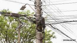 Governo cria normativa para terminar com emaranhado de fios em postes de luz