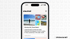 iOS 17.2 Beta traz o App Journal para iPhone