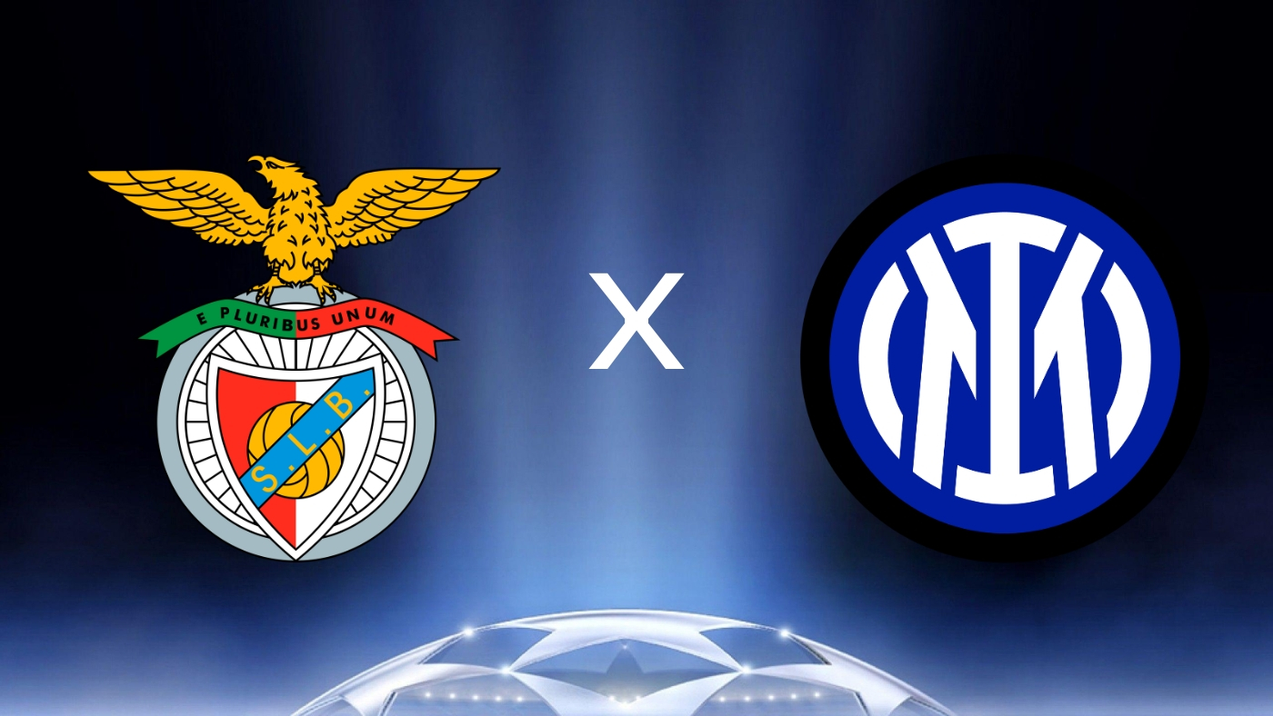 Champions League onde assistir Benfica x Inter de Milão hoje