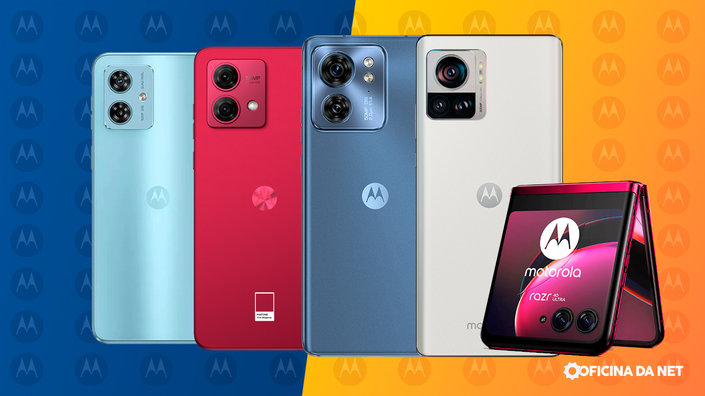 Os 5 melhores celulares da Motorola em 2024