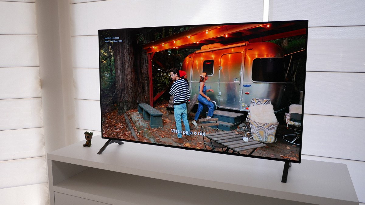 Confira se o modelo de sua TV OLED LG está na lista de atualização do webOS. Fonte: Oficina da Net