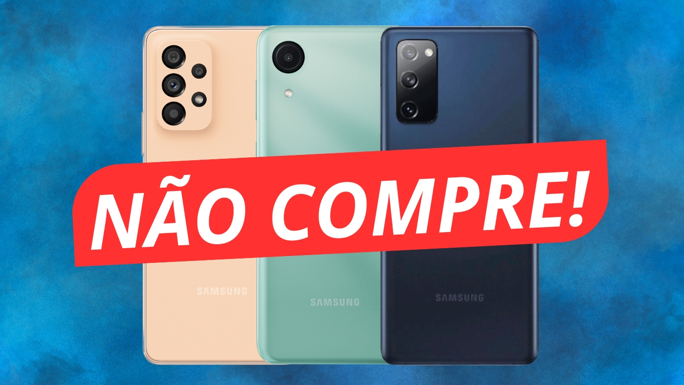 3 piores celulares Samsung para comprar em 2024