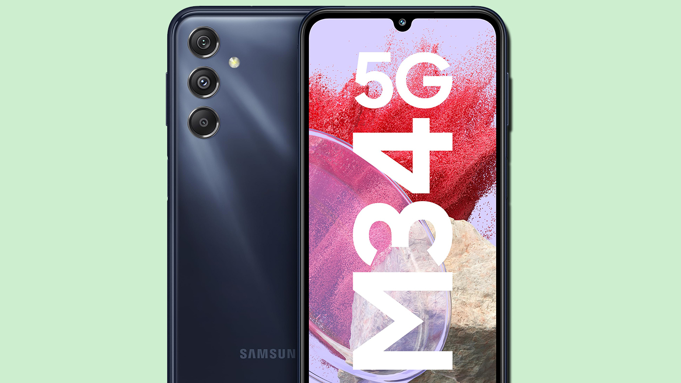 Galaxy M34 5G baratinho na Fast Shop