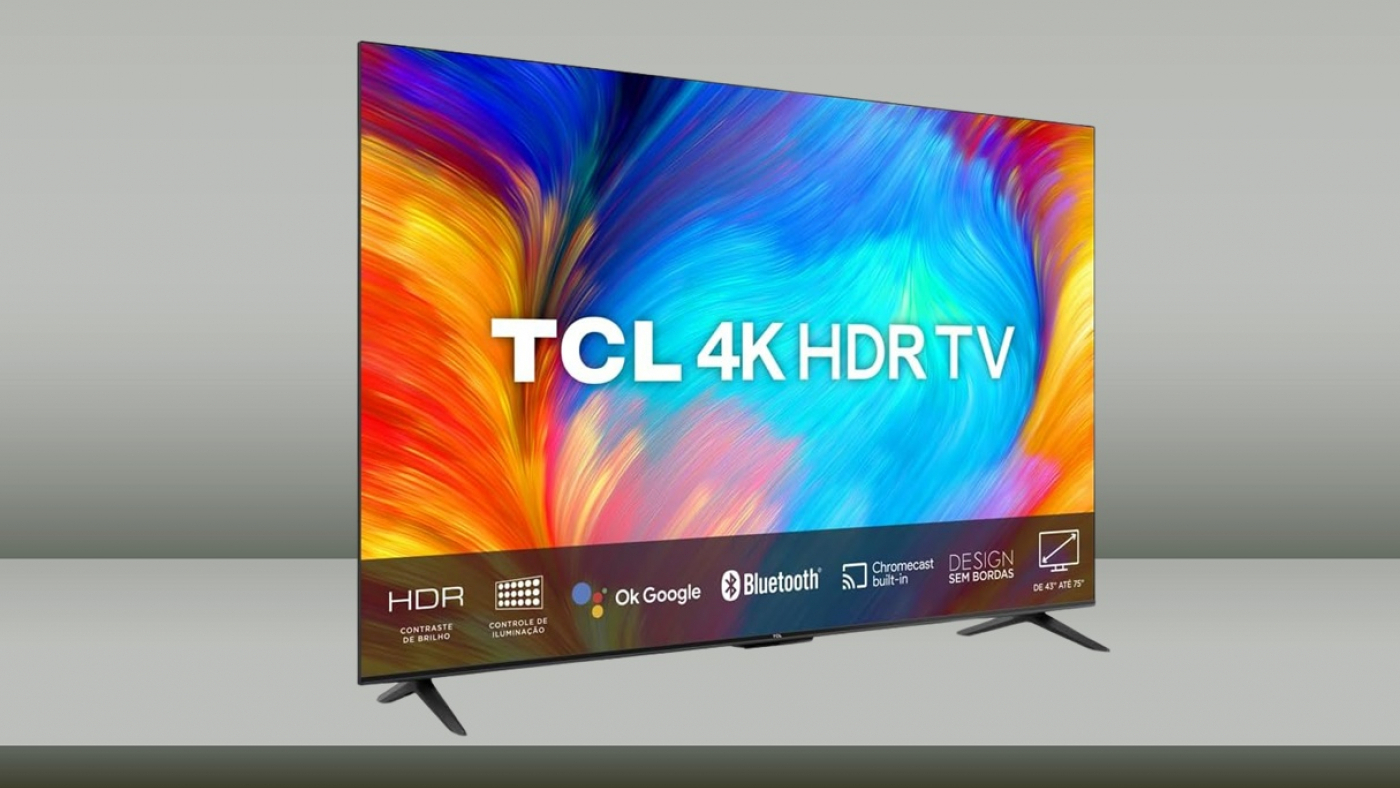 Smart TV LED 50″ 4K da TCL em grande promoção