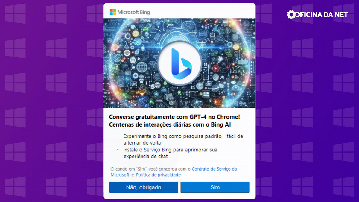 Apareceu esse POP-UP no seu Windows?