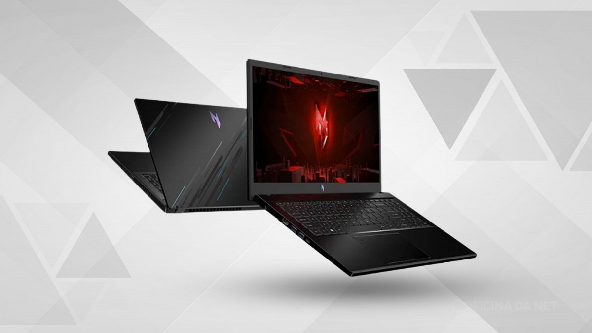 Acer Nitro V 15 chega ao Brasil poderoso e barato. Imagem: Oficina da Net