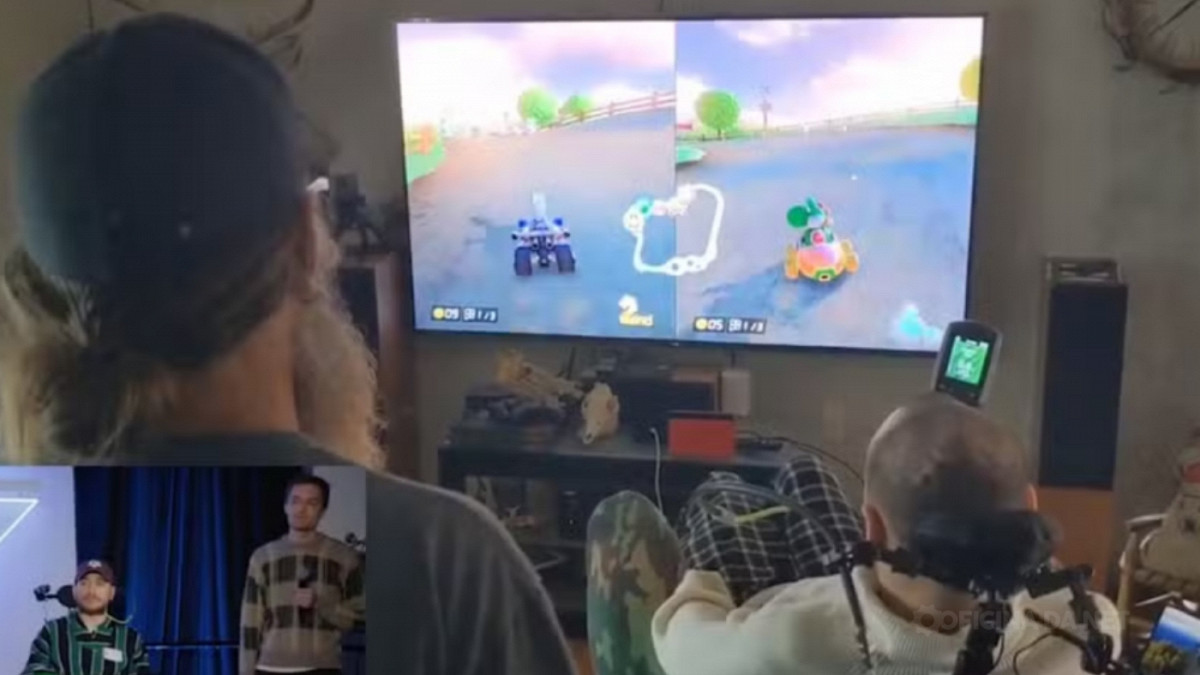 Neuralink: paciente joga Mario Kart usando apenas o poder da mente. Neuralink/Reprodução