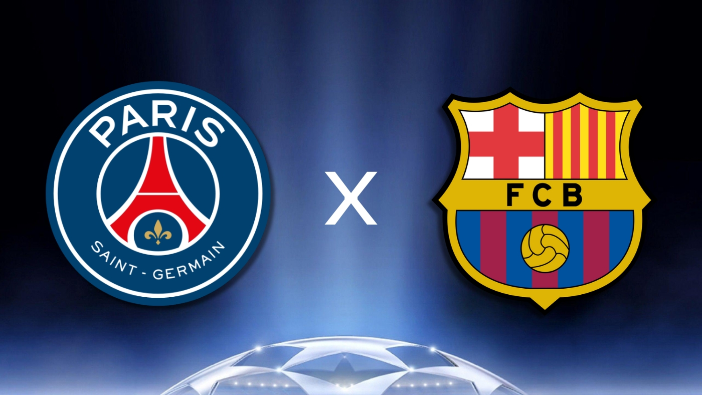 Champions League onde assistir PSG x Barcelona ao vivo