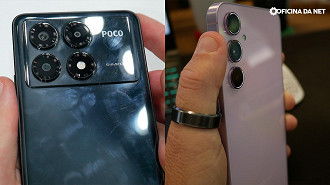 Marca de dedos visíveis no X6 Pro e A55 não marca dedos