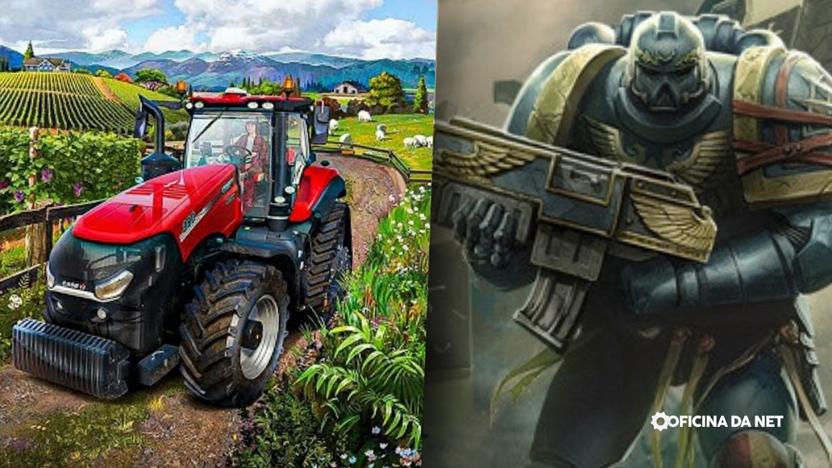 Epic Games está dando Warhammer 40,000 e Farming Simulator 22 de graça