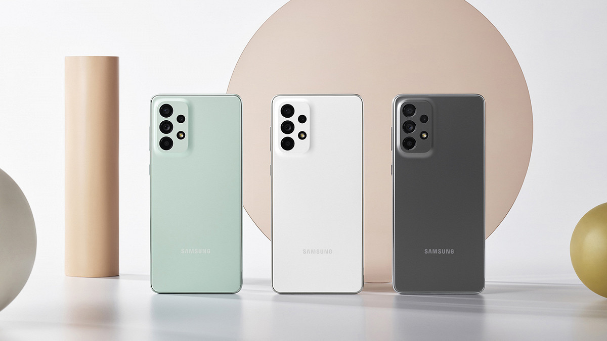 Galaxy A73 5G (Imagem: Samsung/Reprodução)