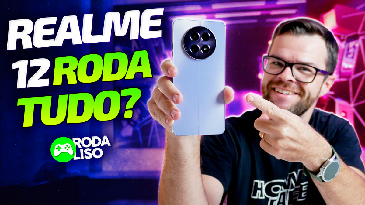 Realme 12 - Roda Liso!