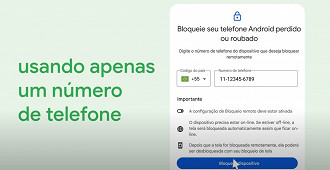 Bloqueio remoto do Android