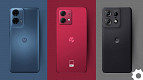 3 celulares Motorola para você escolher o seu
